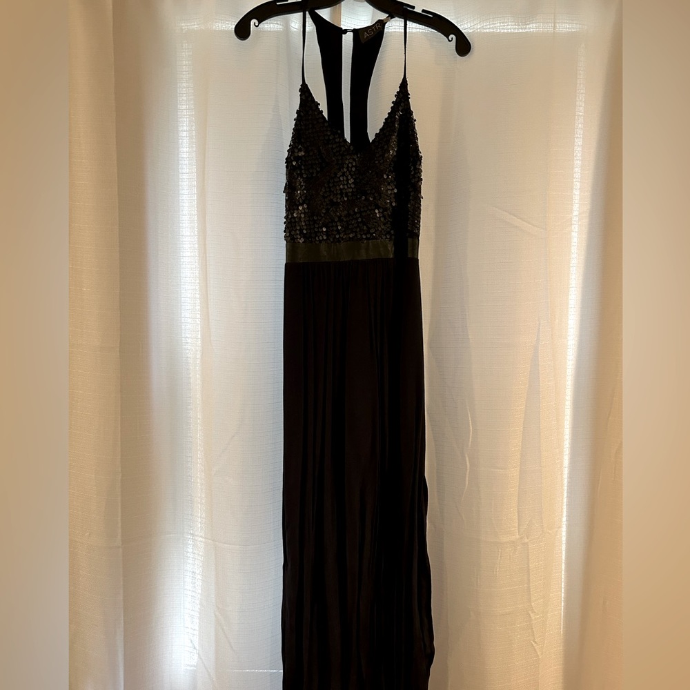 ASTR long dress with sequined top